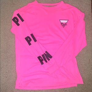 PINK Victoria’s Secret open back long sleeve